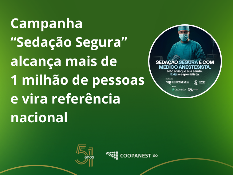 CAMPANHA SEDAÇÃO SEGURA ALCANÇA MAIS DE 1 MILHÃO DE PESSOAS E VIRA REFERÊNCIA NACIONAL